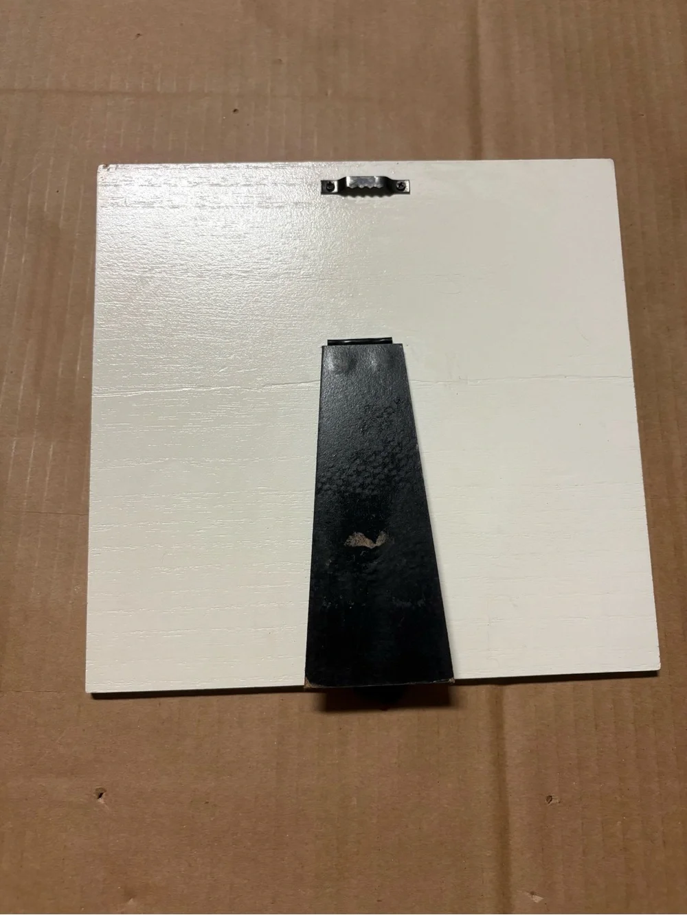 Mr. & Mrs. White Wooden Wall Photo Holder